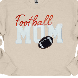 Sports Mom/Dad/Grandma/Grandpa/Auntie/Uncle (& more) Embroidered Sweatshirt