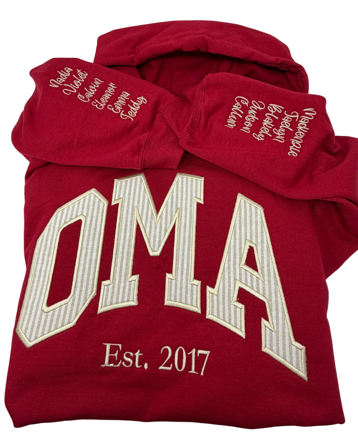 Nana Est Personalized Embroidered Sweatshirt