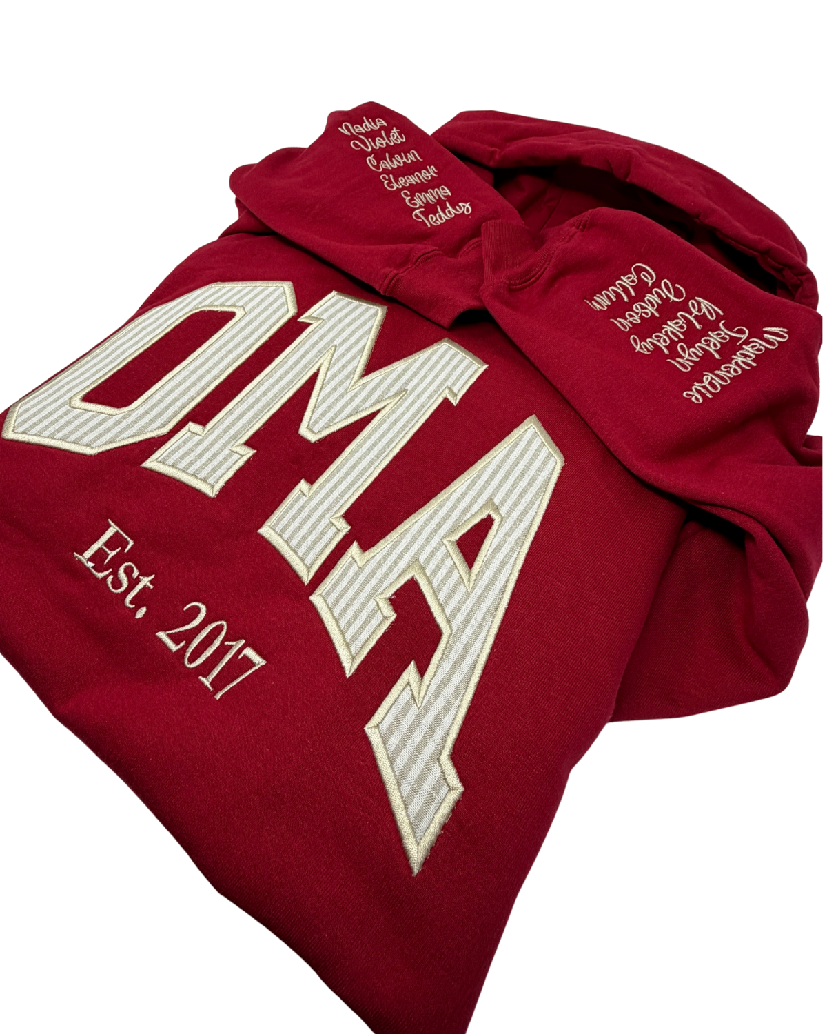 Nana Est Personalized Embroidered Sweatshirt