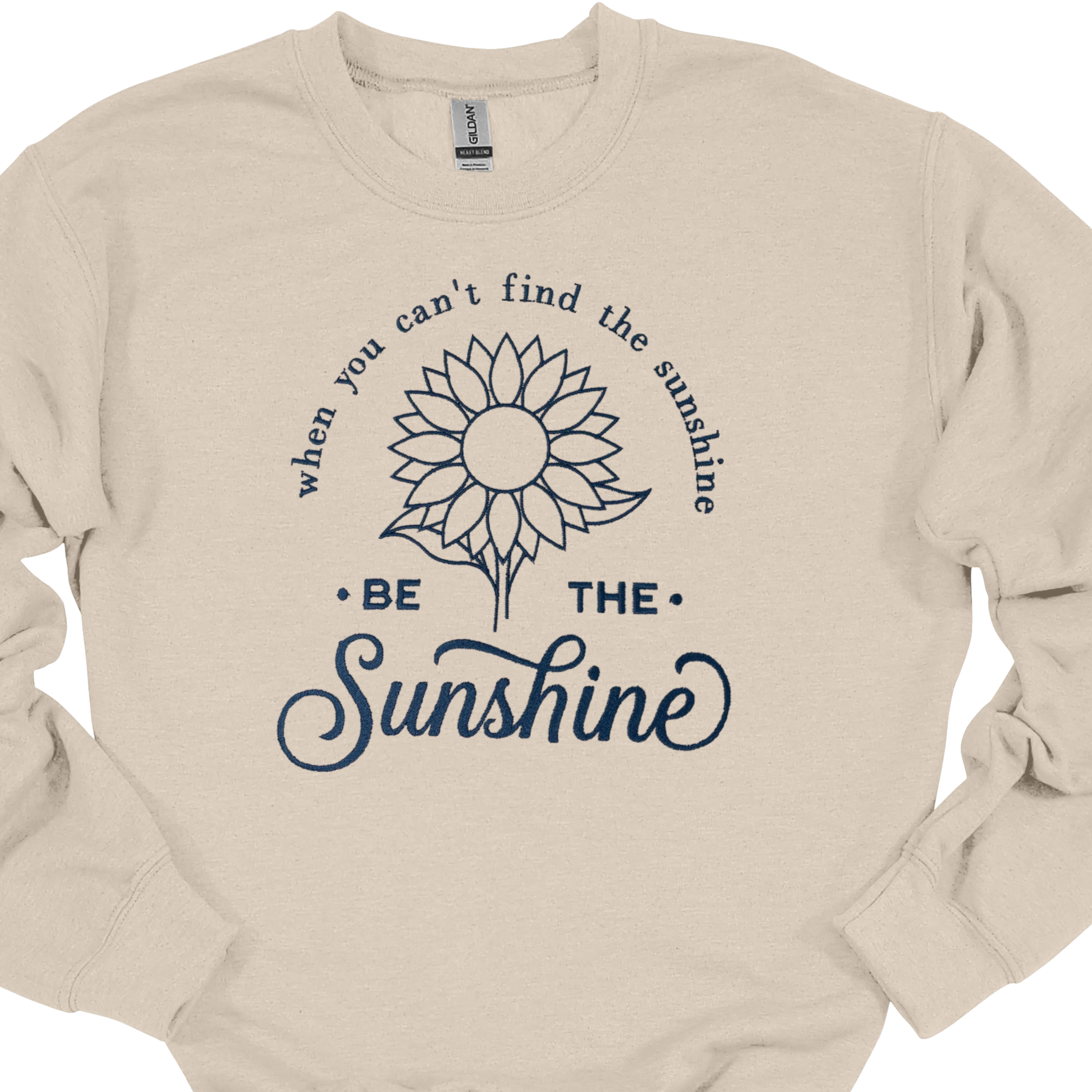 Be The Sunshine Embroidered Sweatshirt