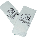 Personalized Monogram Embroidered Hand Towel Set
